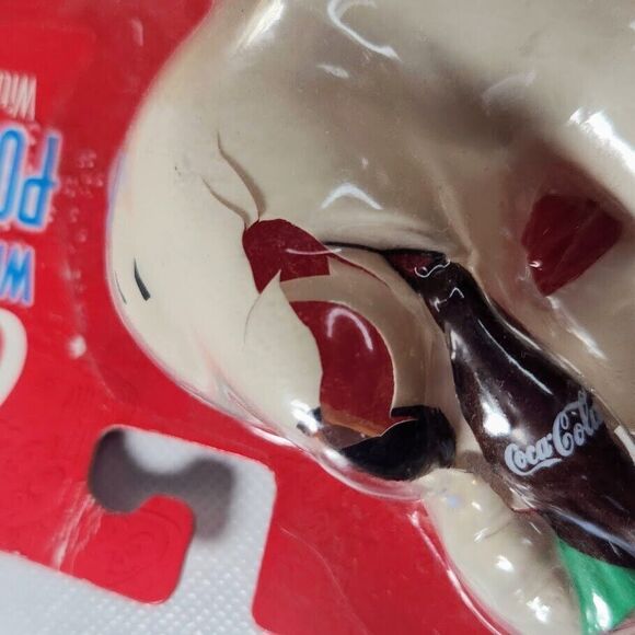 Coca Cola Wind Up Toy Polar Bear Seal Beach Ball Crew Coke Promo Collectible - Picture 7 of 8